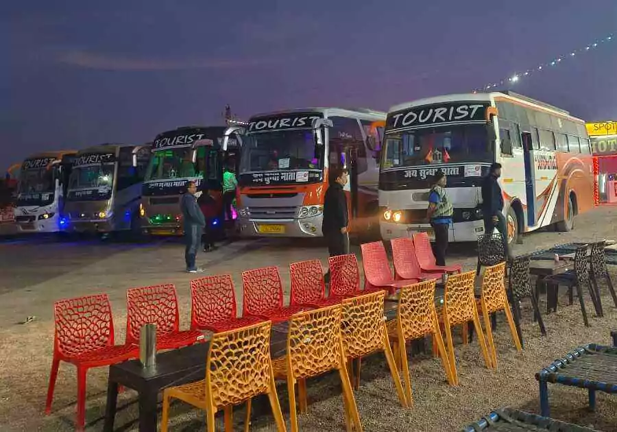 Wide Range of Vehicles: From 5-seaters to large buses